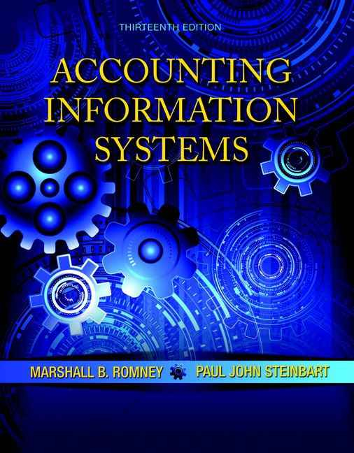 Accounting Information Systems, 13th Edition