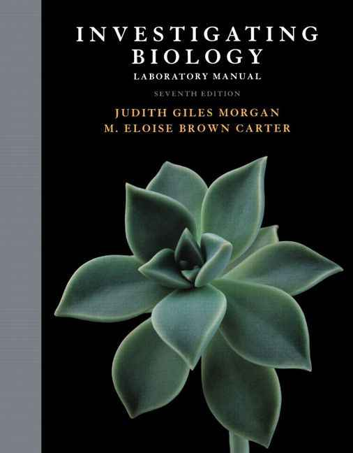 Investigating Biology Lab Manual, 7th Edition